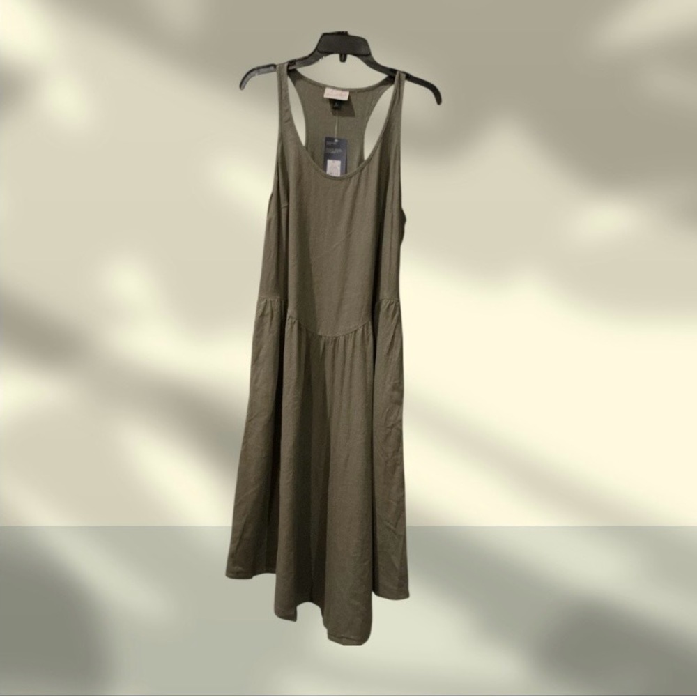 Universal Thread Olive Green Sleeveless  Dress